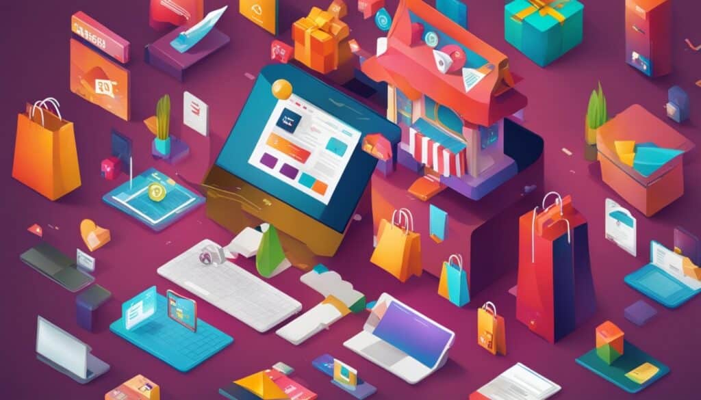 Servicio de tiendas en línea